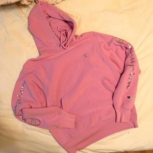 Champion Pink Reverse Weave Hoodie